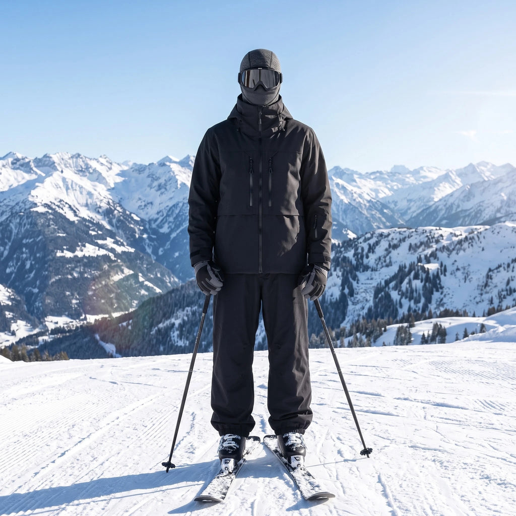 Pack Val d'Isère – tenue complète en haut d'une piste
