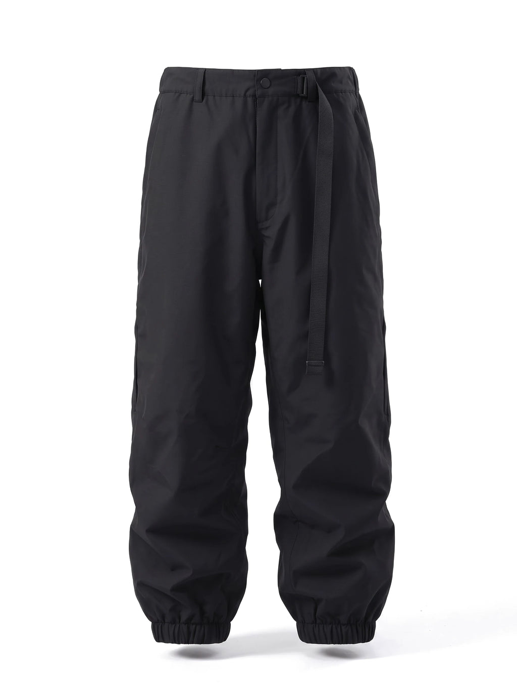 Pantalon de ski unisexe ample 3 couches doublé – Noir