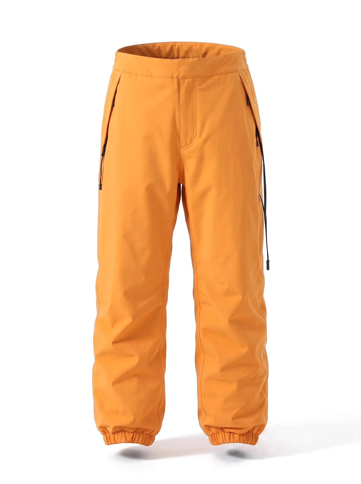 Pantalon de ski unisexe ample 3 couches doublé – Orange
